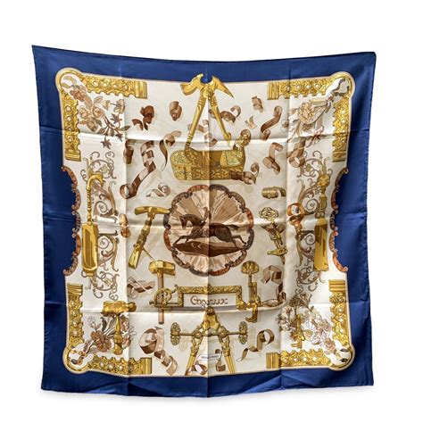 foulard hermes paris copeaux